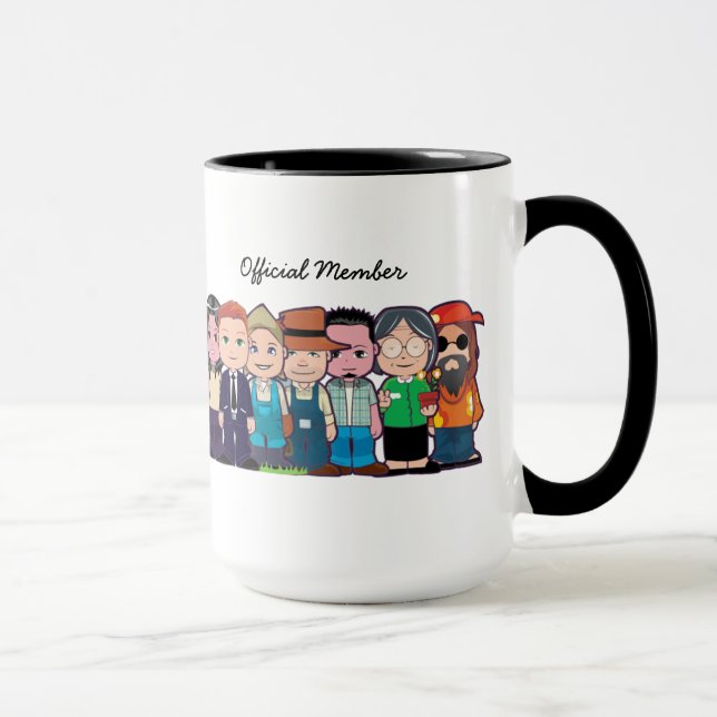 Liberais que criam a caneca do oficial do (Direita)
