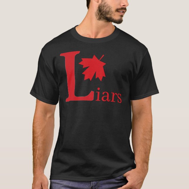 Liberal Liars Canada Classic T-Shirt (Frente)