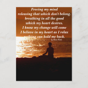 Liberando- o_ Cartão postal