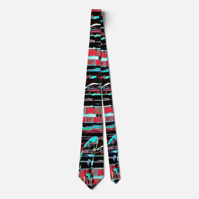 Liberdade Abstrata – Gravata Personalizada (Frente)