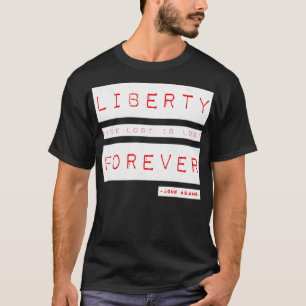Liberdade Americana John Adams Cita Pullover