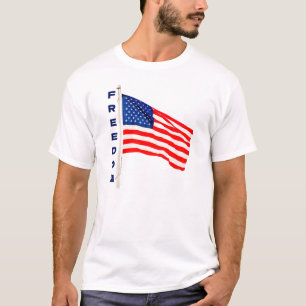 Liberdade - bandeira (luz) T-Shirt