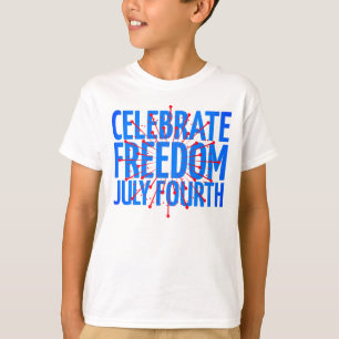 Liberdade Celebra Camisa Quarto De Crianças