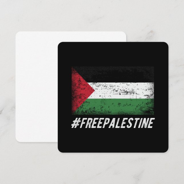 Liberdade de expressão na Palestina (Frente/Verso)