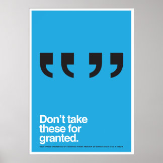 Liberdade de expressão Poster