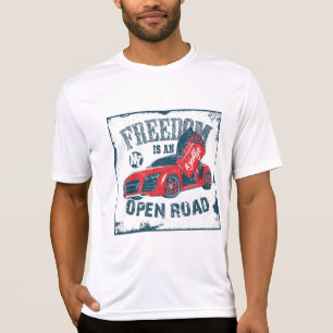 Liberdade é um T-Shirt de Ativação de Estrada Aber