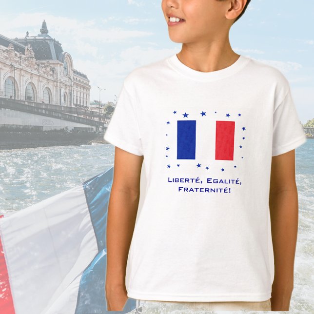 Liberdade, Igualdade, Fraternidade! Camiseta (Criador carregado)