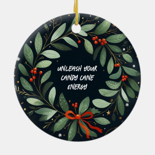 Libere seu Enfeites de natal de energia da caneta  (Traseira)