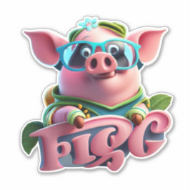 Libere sua criatividade com os adesivos para porco