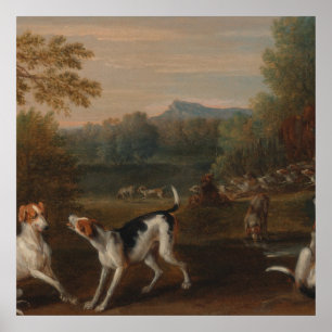 Libertando os Hounds pelo Poster John Wootton