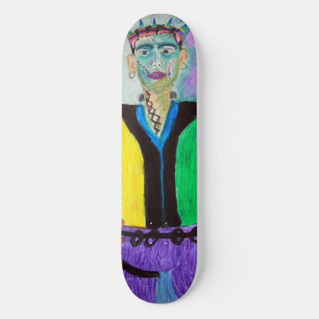 LIBERTY DOG PRO SHREDDERS SKATE FRANKENSTEIN ARTE (Frente)
