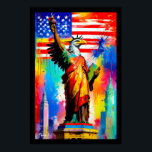 Liberty Eagle Statue Poster Pop<br><div class="desc">Liberty Eagle Statue Poster Pop</div>