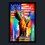 Liberty Eagle Statue Poster Pop<br><div class="desc">Liberty Eagle Statue Poster Pop</div>