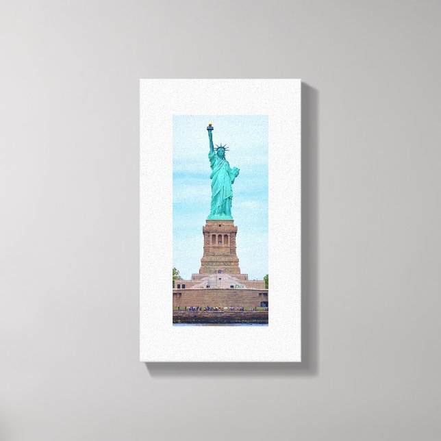 Liberty Enlightening the World Lazarus Poem Canvas (Frente)