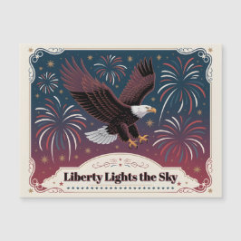 Liberty Lights the Sky • 1776–2026 Keepsake Card