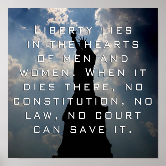 Liberty Poster (Frente)