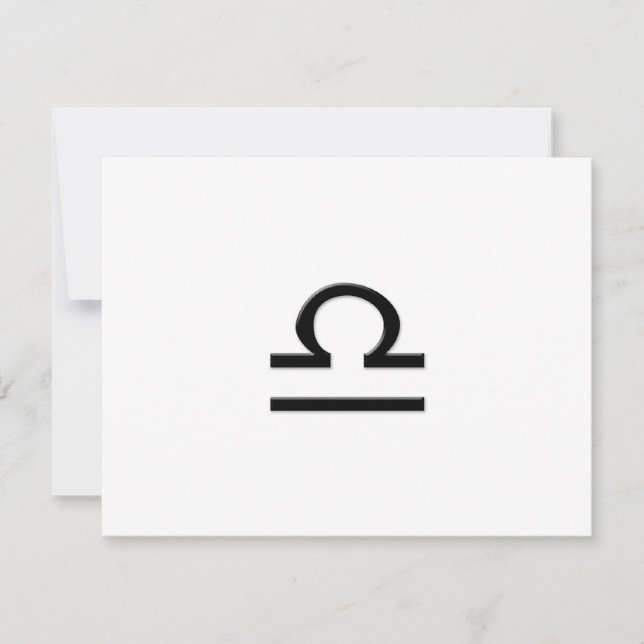 Libra - Símbolo Zodíaco (Frente)