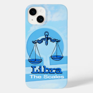 Libra sinal de ar zodiac iphone azul