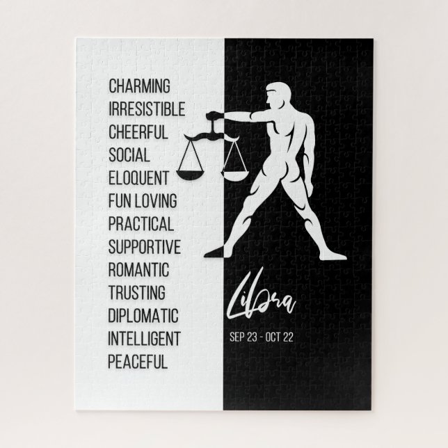 Libra - Sinal Zodiano, Quebra-cabeça de quebra-cab (Vertical)