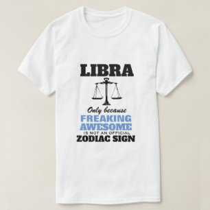 Libra Só Porque Maldita Camiseta Incrível