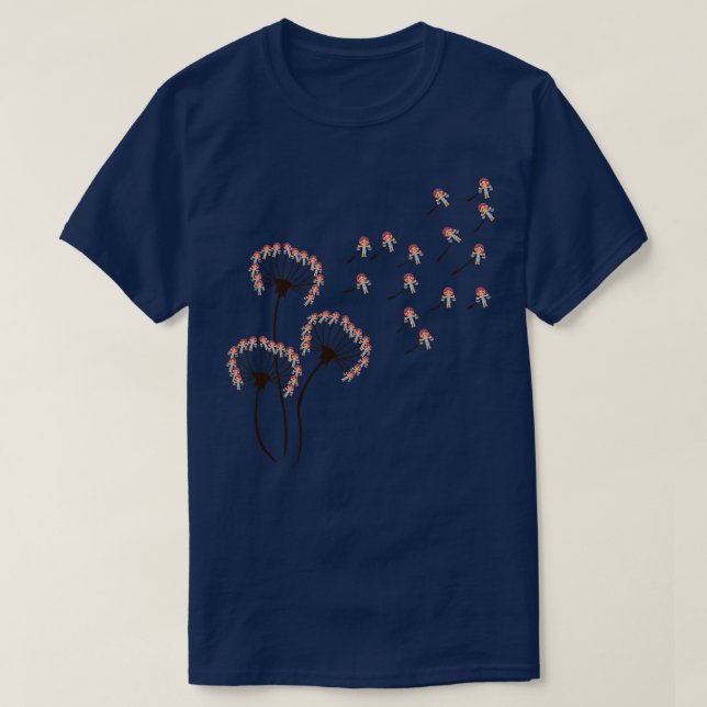 Libra Zodioca Camisa Dandelion Libra Lover (Frente do Design)