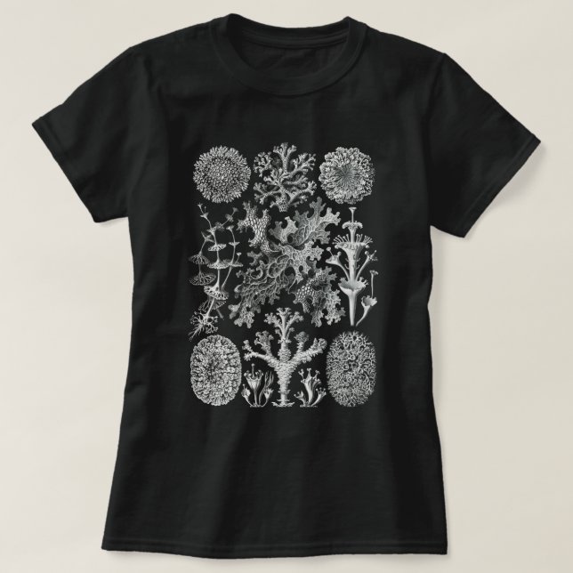 Lichenes Flechten T-Shirt (Frente do Design)