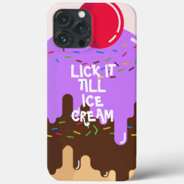 Lick-It Até Sorvete 3 Colar capas de iphone Colori