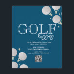 Lições de Golf para Crianças Adultas Folhetos de N<br><div class="desc">Folhetos de Golfe para Eventos de Promocional</div>