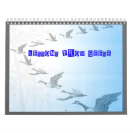 LIÇÕES DO CALENDÁRIO DOS GANSOS