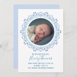 Líder Azul Moderno Elegante Simples Doce