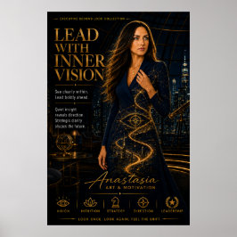 Liderar com Visão Interior – Poster de Liderança E