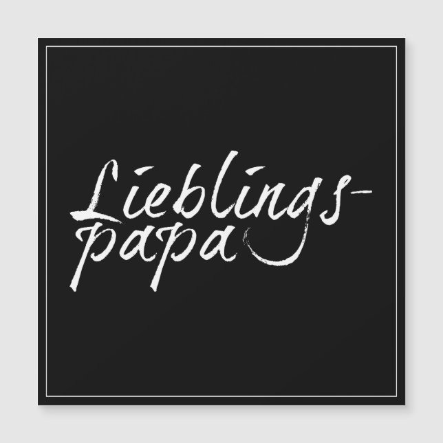 Lieblingspapa - weißer Schriftzug 00001 (Frente)