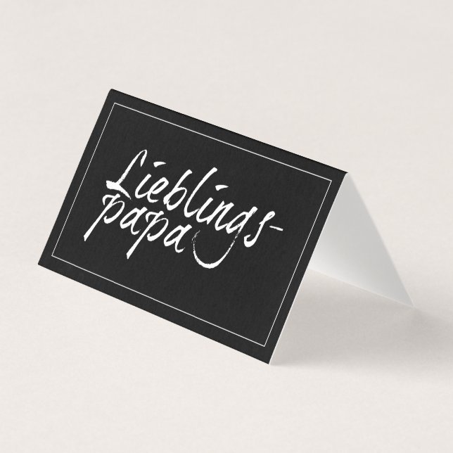 Lieblingspapa - weißer Schriftzug 00001 (Frente)