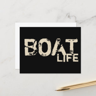 LIFE náutica do BOAT   Cartão postal