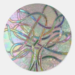 Lifes ilumina a etiqueta (do vitral)