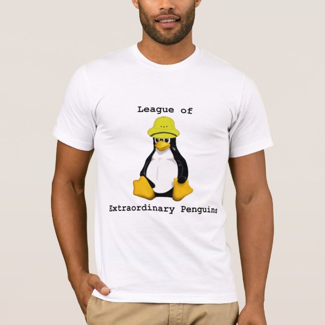 Liga dos Pinguins Extraordinários 2 T-Shirt (Frente)