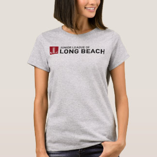 Liga júnior básica do t-shirt de Long Beach
