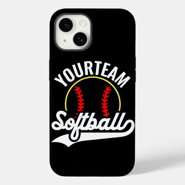 Liga Personalizada do ADD do Jogador do Softball T (Verso)
