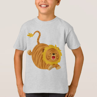 Ligeira de T-Shirt com Bouncy de Cartoons Bonitos