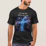 Light in the Darkness - Christian T-shirt<br><div class="desc">🌟 Light in the Darkness – Christian T‑Shirt A bold, faith‑forward design for believers who want their clothing to speak light into the world. This striking Christian T‑shirt features a vivid, electric‑blue depiction of Christ on the cross, radiating light against a cosmic backdrop. The front declares “The Light That Shatters...</div>