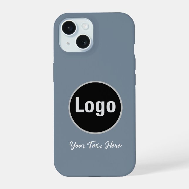 Light Slate Gray Solid Color Phone Case (Verso)