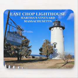 Lighthouse de East Chop, Massachusetts Mousepad