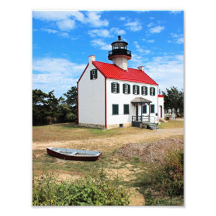 Lighthouse de East Point, Impressão de Foto de No