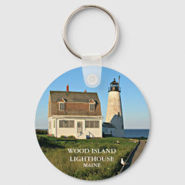Lighthouse Maine Chaveiro
