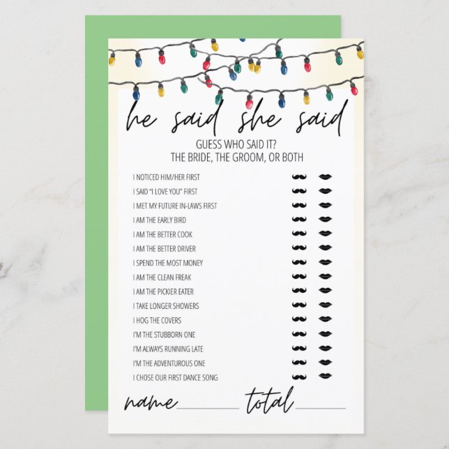 Lights Theme Ele Disse Que Disse Que Ela Disse O J (Frente/Verso)