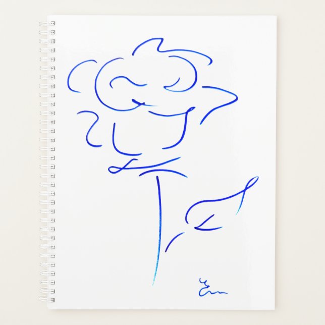 Lignes bleues 4 Agenda (Frente)