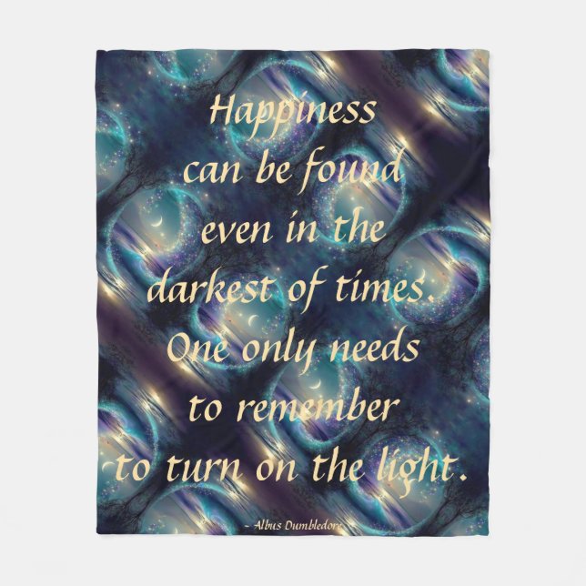 Ligue o cobertor de velo claro (Frente)