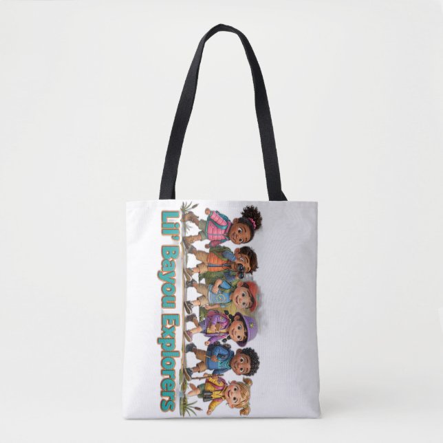 Lil' Bayou Explorers Team Shoulder Tote (Frente)