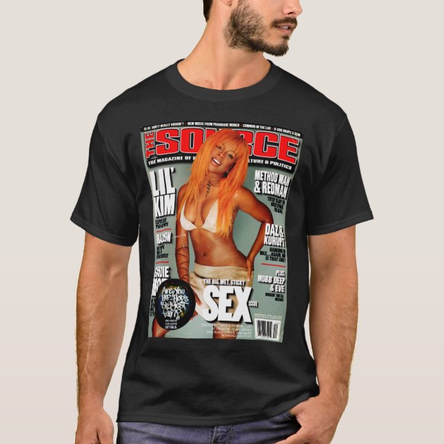 Lil Kim Cobrir Clássico T-Shirt (Frente)