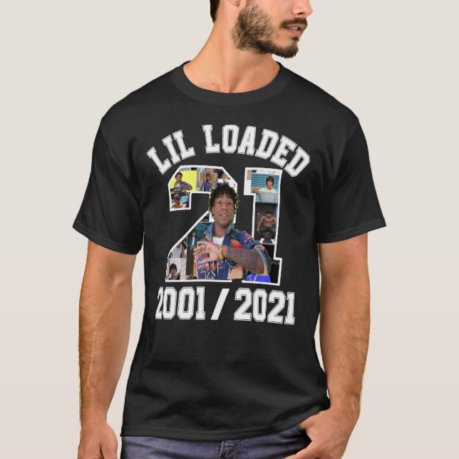 Lil Loaded , Raper Lil Loaded Classic T-Shirt (Frente)